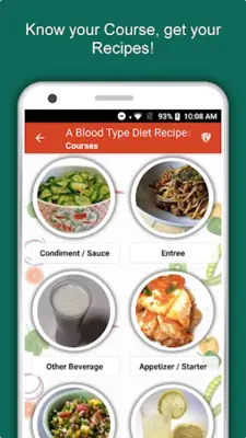 A Blood Type Diet android App screenshot 13