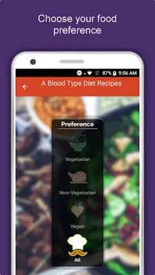 A Blood Type Diet android App screenshot 15