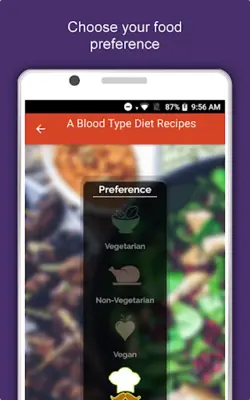 A Blood Type Diet android App screenshot 7